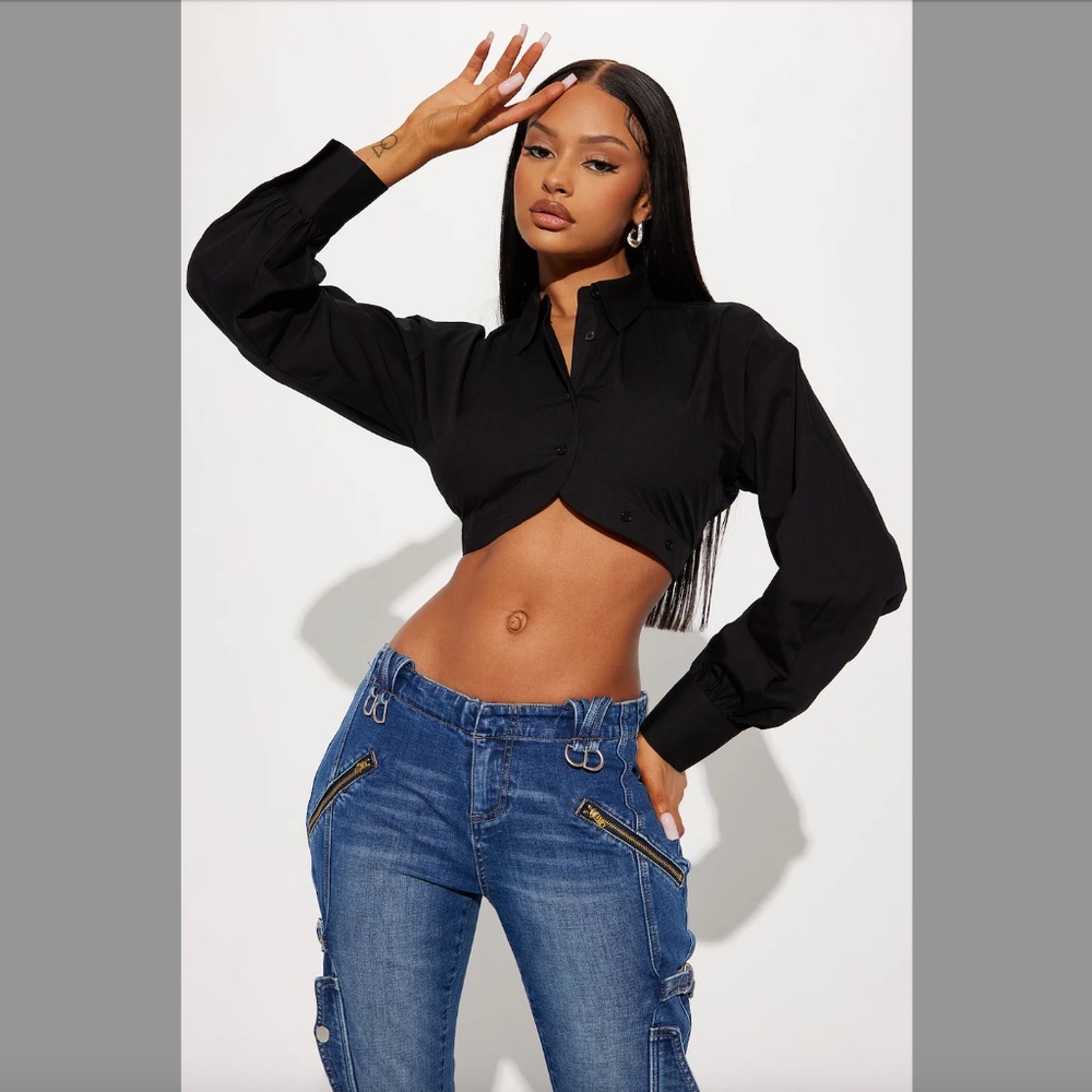 NWT Fashion Nova Let It Be Mine Shirt